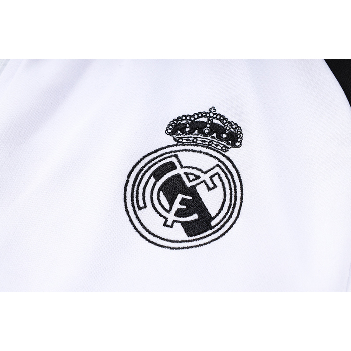 Chandal de Chaqueta del Real Madrid Nino 23-24 Blanco y Negro - Haga un click en la imagen para cerrar